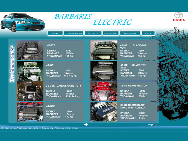 �� Site ��� ��������� BARBARIS ELECTRIC. (c) greekdragster.com - The Greek Dragster Site