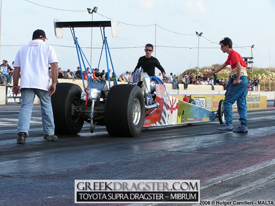 New Supra world record by Malta�s Mibrum Racing Team (c) www.greekdragster.com - The Greek Dragster Site