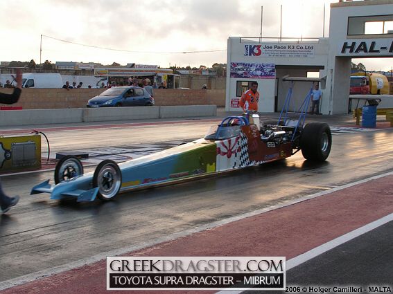 New Supra world record by Malta�s Mibrum Racing Team (c) www.greekdragster.com - The Greek Dragster Site