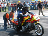 ΠΟΛΩΝΙΔΗΣ ΠΑΝΑΓΙΩΤΗΣ - YAMAHA EXUP TURBO © greekdragster.com - The Greek Dragster Site